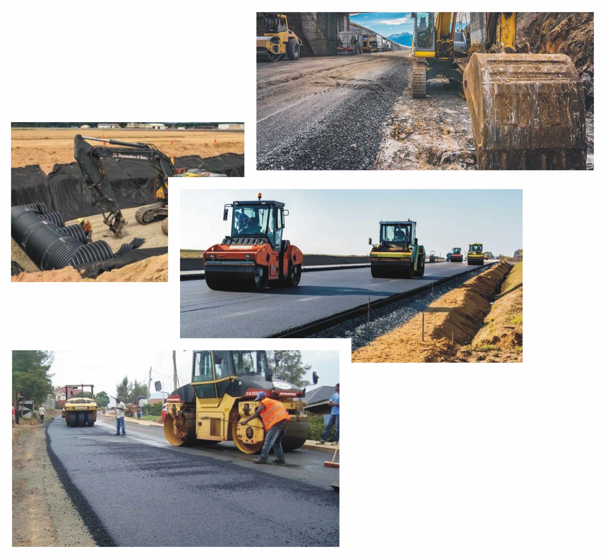 Road construction